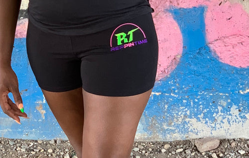 black biker shorts