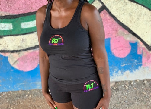 blank female tank top